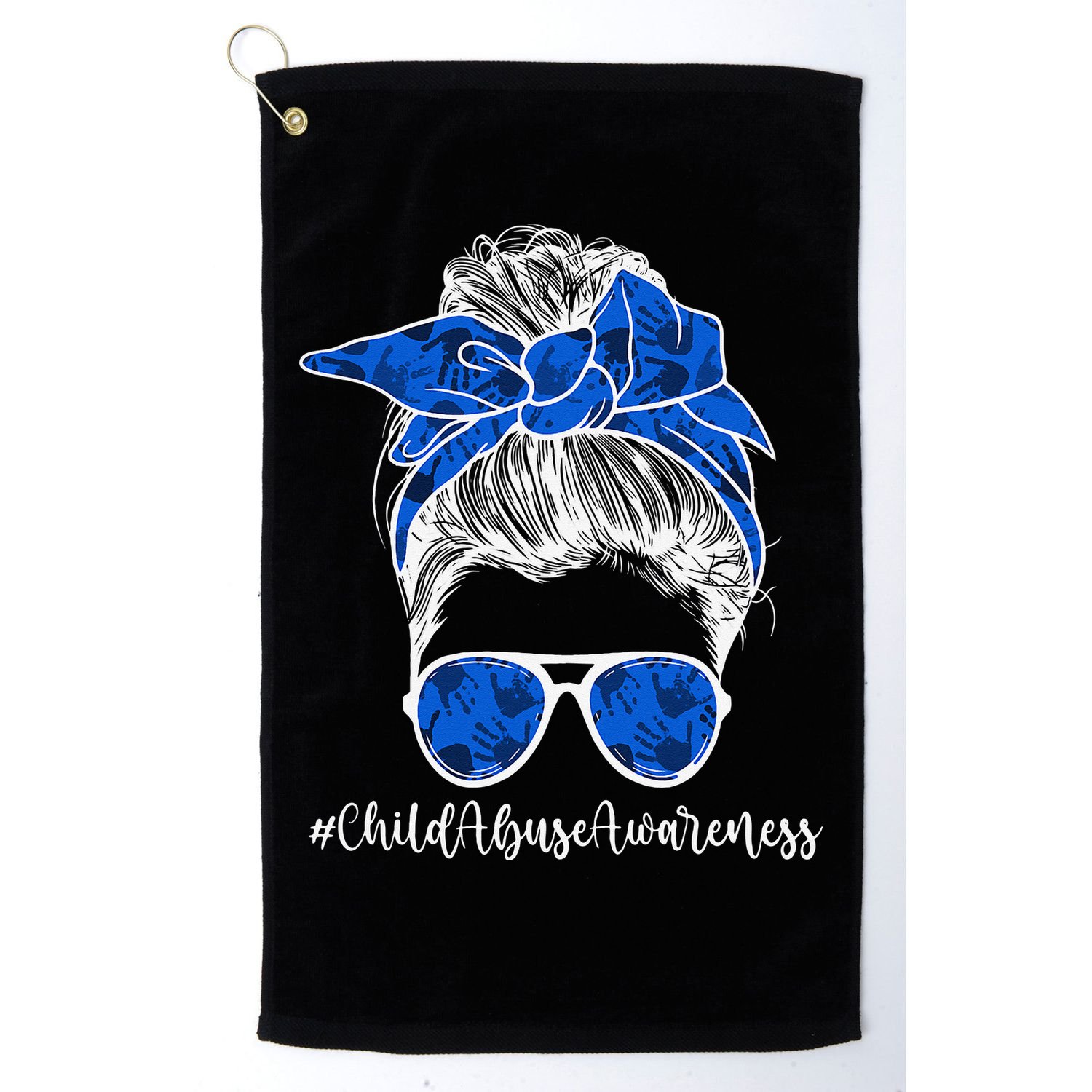 It Shouldn't Hurt To Be A Child Abuse Prevention Awareness Golf Towel