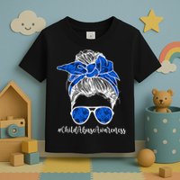 It Shouldn't Hurt To Be A Child Abuse Prevention Awareness Toddler T-Shirt