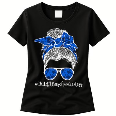 It Shouldn't Hurt To Be A Child Abuse Prevention Awareness Womens T-Shirt
