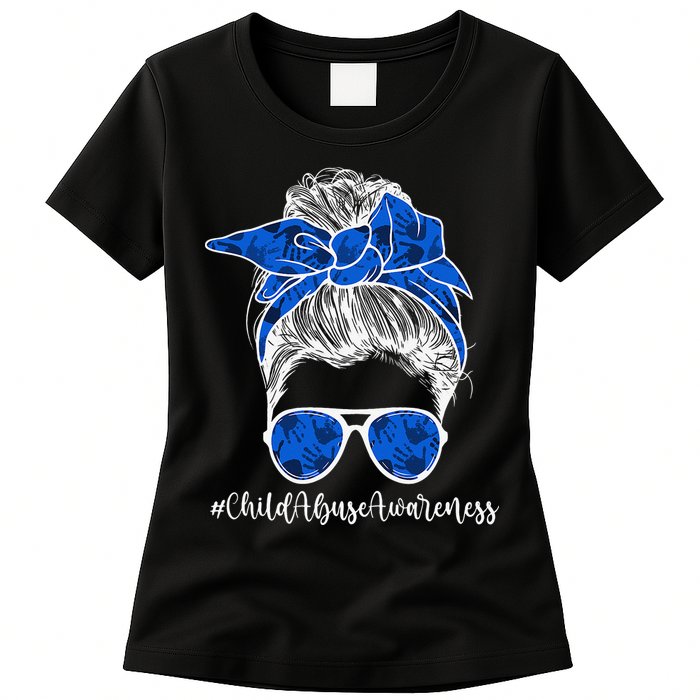 It Shouldn't Hurt To Be A Child Abuse Prevention Awareness Womens T-Shirt