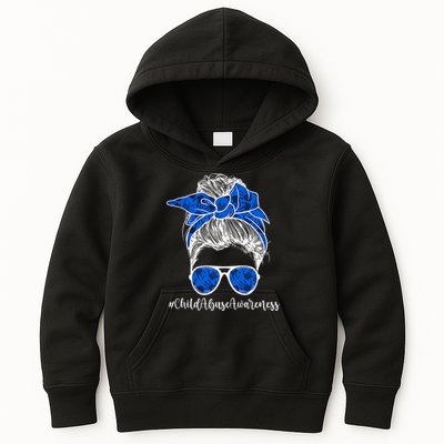 It Shouldn't Hurt To Be A Child Abuse Prevention Awareness Kids Hoodie