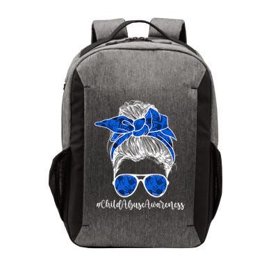 It Shouldn't Hurt To Be A Child Abuse Prevention Awareness Vector Backpack
