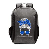 It Shouldn't Hurt To Be A Child Abuse Prevention Awareness Vector Backpack