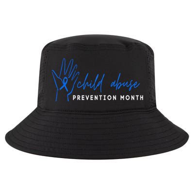 It shouldn't hurt To Be A Child Abuse Prevention Month Cool Comfort Performance Bucket Hat