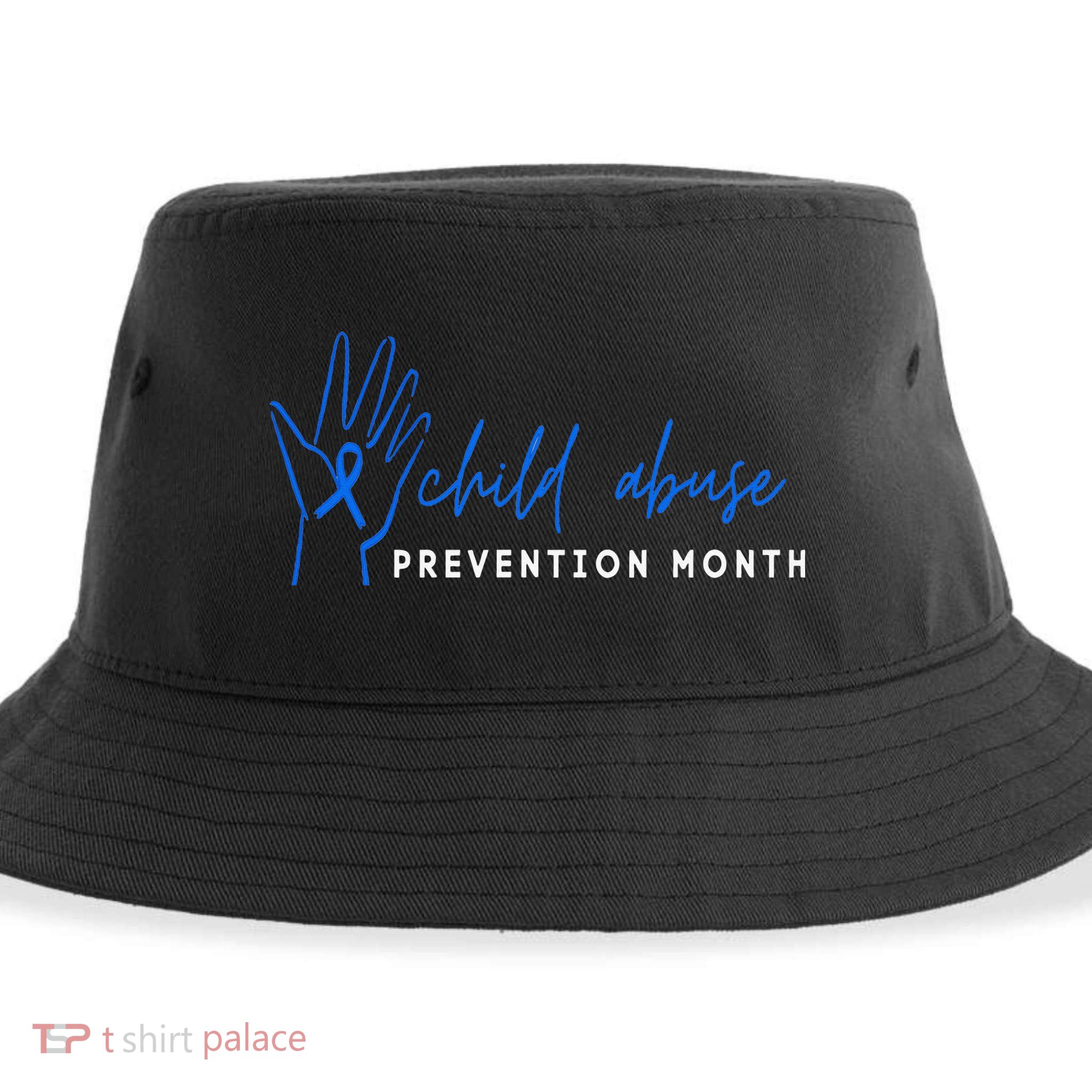 It shouldn't hurt To Be A Child Abuse Prevention Month Sustainable Bucket Hat