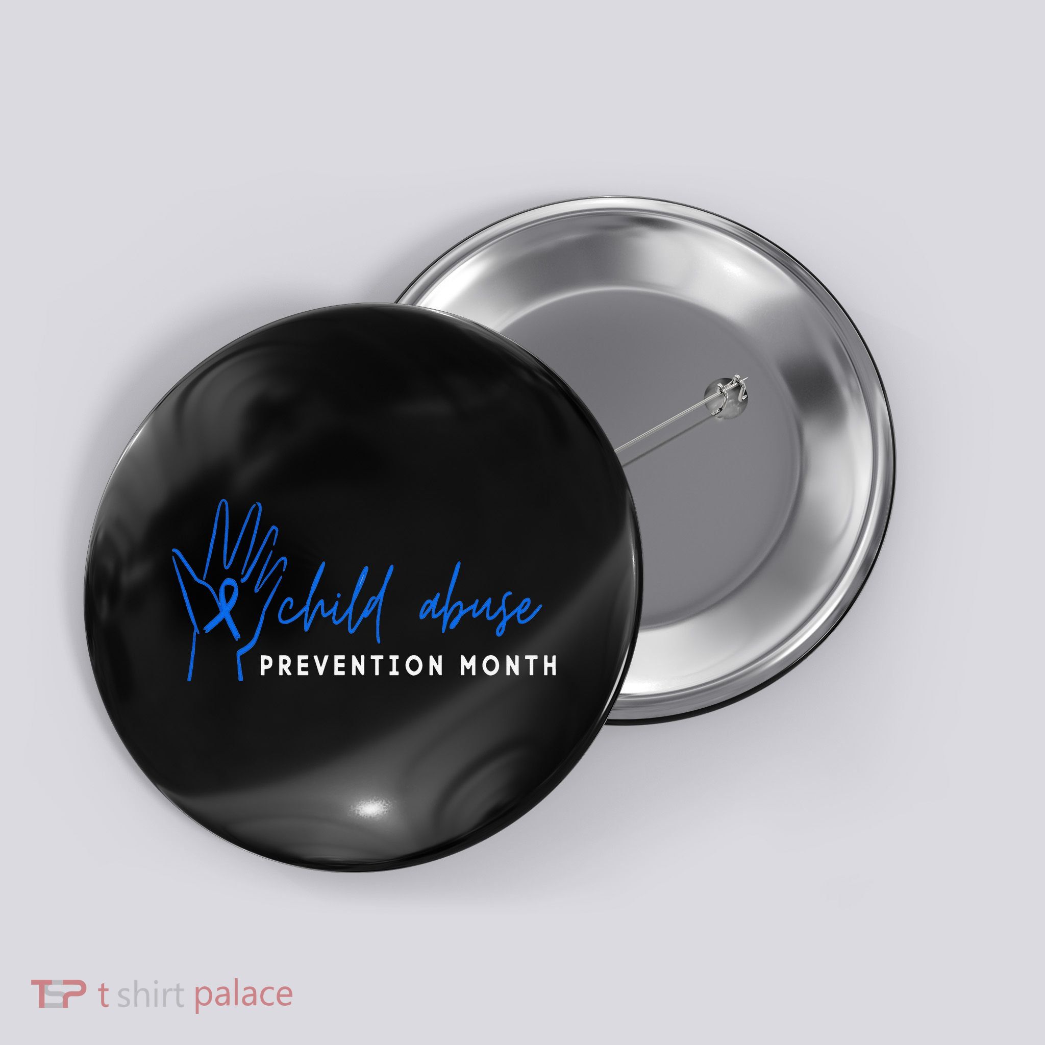 It shouldn't hurt To Be A Child Abuse Prevention Month Button