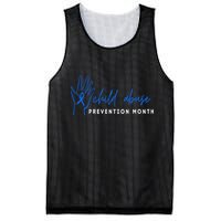 It shouldn't hurt To Be A Child Abuse Prevention Month Mesh Reversible Basketball Jersey Tank