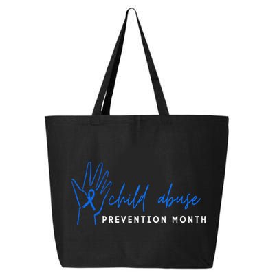 It shouldn't hurt To Be A Child Abuse Prevention Month 25L Jumbo Tote