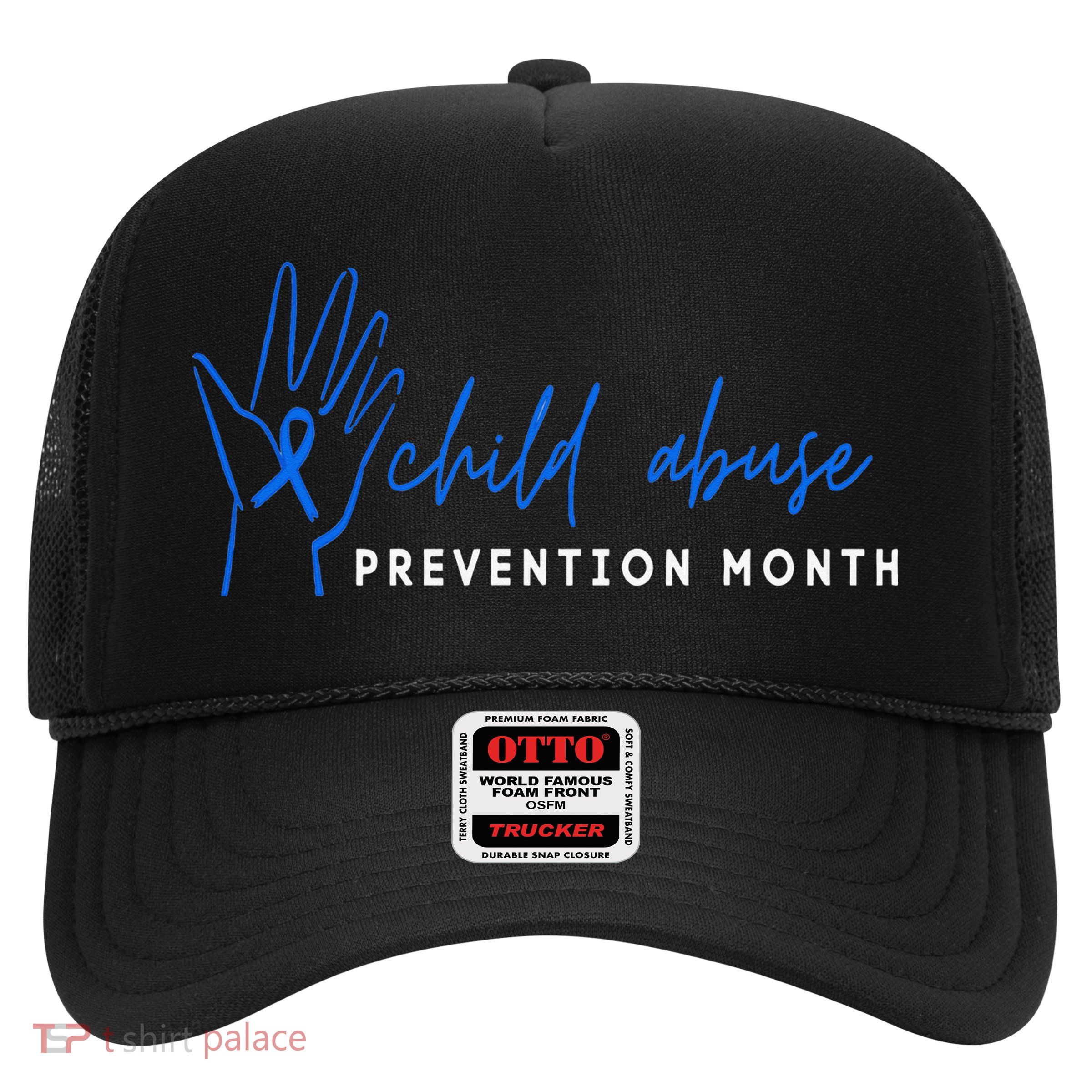 It shouldn't hurt To Be A Child Abuse Prevention Month Trucker Hat