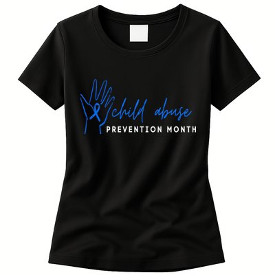 It shouldn't hurt To Be A Child Abuse Prevention Month Womens T-Shirt