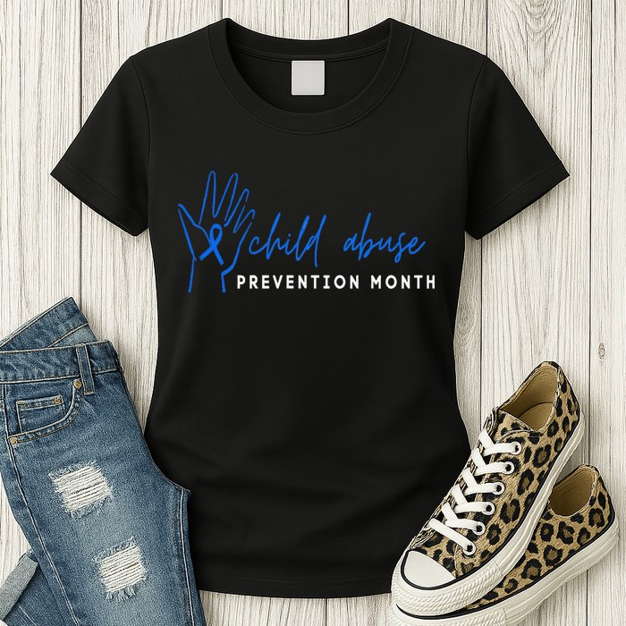 It shouldn't hurt To Be A Child Abuse Prevention Month Womens T-Shirt