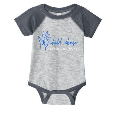 It shouldn't hurt To Be A Child Abuse Prevention Month Infant Baby Jersey Bodysuit
