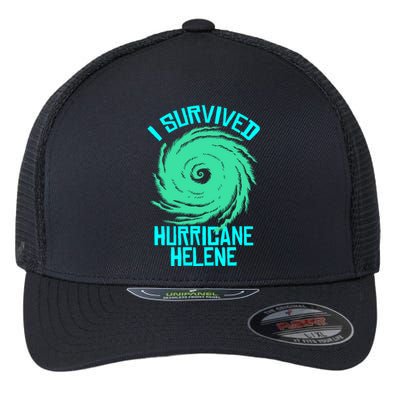 I Survived Hurricane Helene Florida 2024 Flexfit Unipanel Trucker Cap