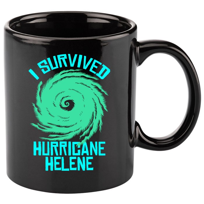 I Survived Hurricane Helene Florida 2024 11oz C Handle Ceramic Mug