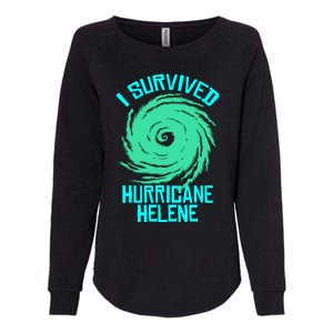 I Survived Hurricane Helene Florida 2024 Womens California Wash Sweatshirt