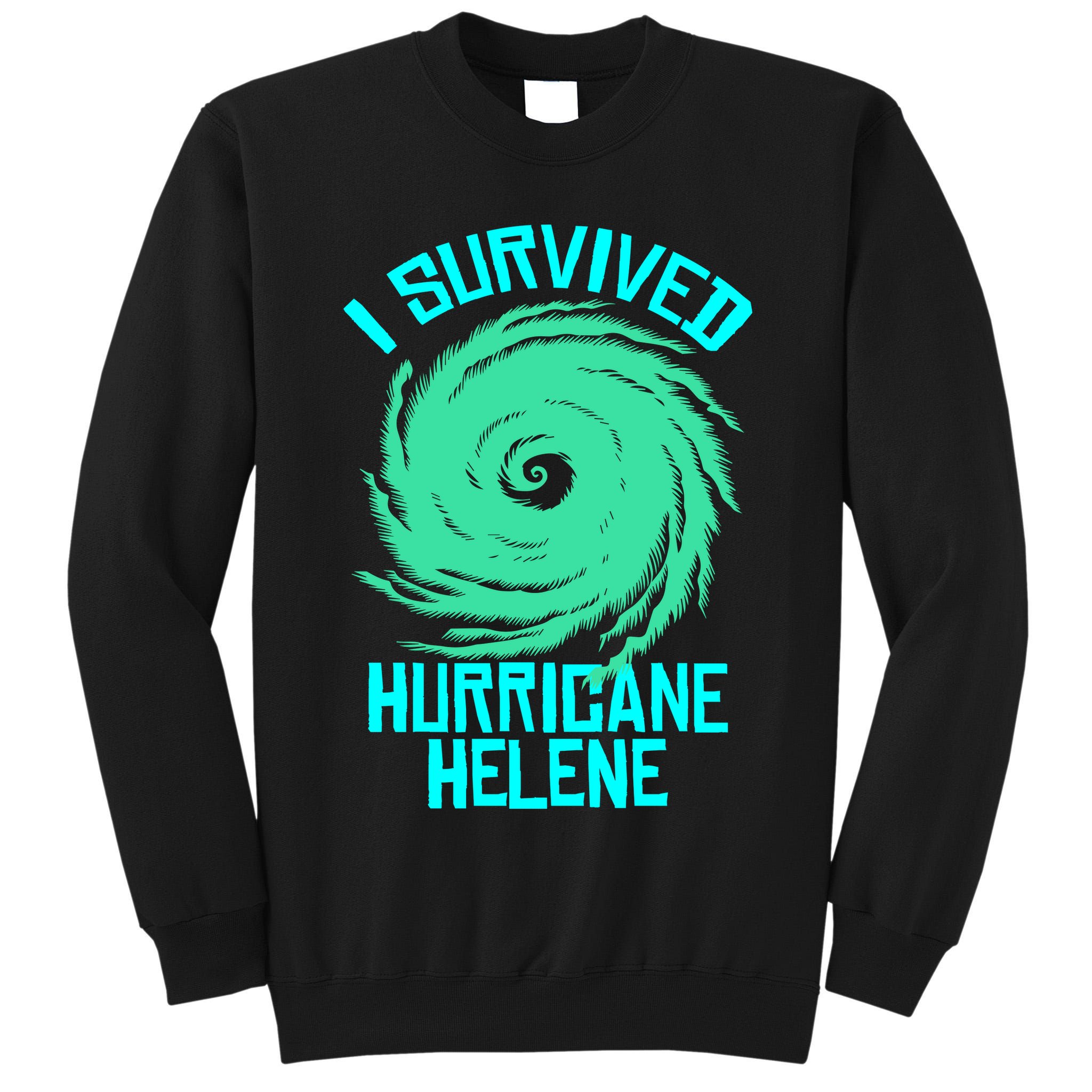 I Survived Hurricane Helene Florida 2024 Tall Sweatshirt