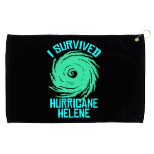 I Survived Hurricane Helene Florida 2024 Grommeted Golf Towel