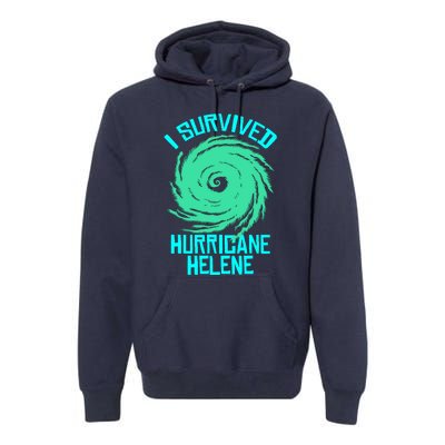 I Survived Hurricane Helene Florida 2024 Premium Hoodie