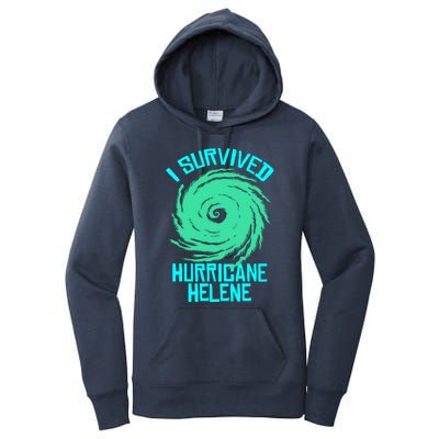 I Survived Hurricane Helene Florida 2024 Women's Pullover Hoodie