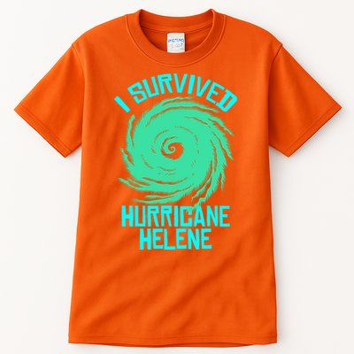 I Survived Hurricane Helene Florida 2024 Tall T-Shirt