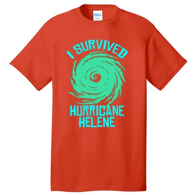 I Survived Hurricane Helene Florida 2024 Tall T-Shirt