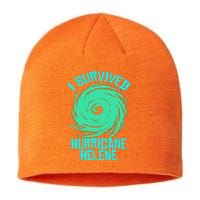 I Survived Hurricane Helene Florida 2024 Sustainable Beanie