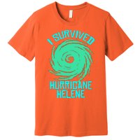 I Survived Hurricane Helene Florida 2024 Premium T-Shirt