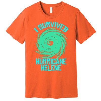 I Survived Hurricane Helene Florida 2024 Premium T-Shirt