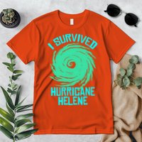 I Survived Hurricane Helene Florida 2024 Premium T-Shirt