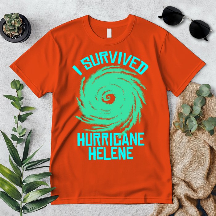 I Survived Hurricane Helene Florida 2024 Premium T-Shirt