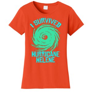 I Survived Hurricane Helene Florida 2024 Women's T-Shirt