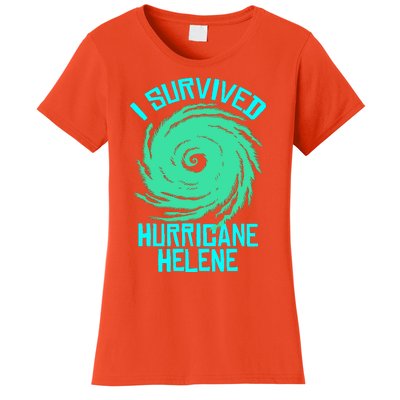 I Survived Hurricane Helene Florida 2024 Women's T-Shirt