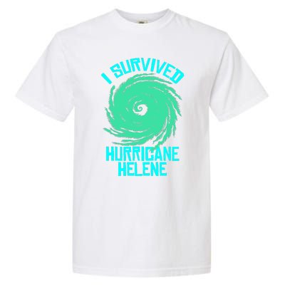 I Survived Hurricane Helene Florida 2024 Garment-Dyed Heavyweight T-Shirt