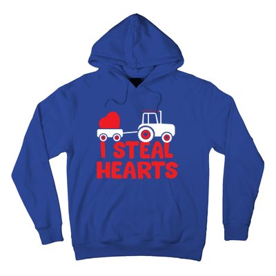 I Steal Hearts Dinosaur Valentines Day Toddle Gift Hoodie