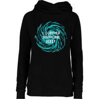 I Survived Hurricane Debby 2024 Florida Womens Funnel Neck Pullover Hood