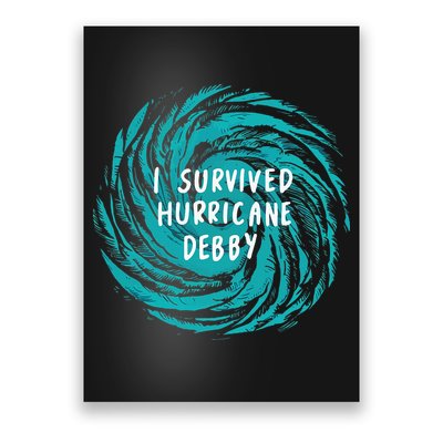 I Survived Hurricane Debby 2024 Florida Poster