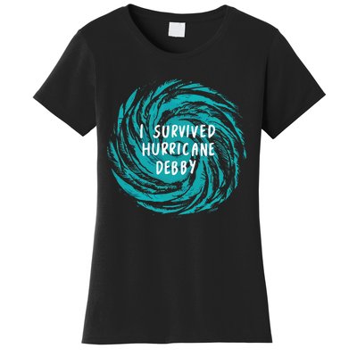 I Survived Hurricane Debby 2024 Florida Women's T-Shirt