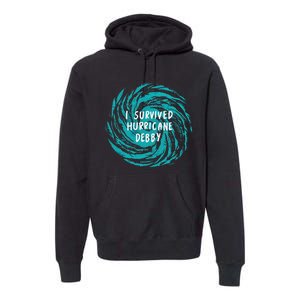 I Survived Hurricane Debby 2024 Premium Hoodie