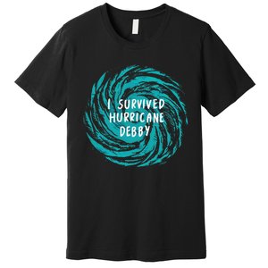 I Survived Hurricane Debby 2024 Premium T-Shirt