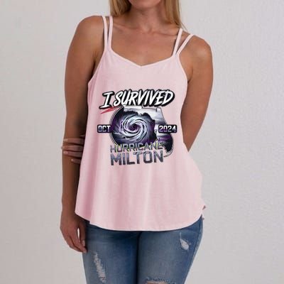 I Survived Hurricane Milton 2024 Women's Strappy Tank