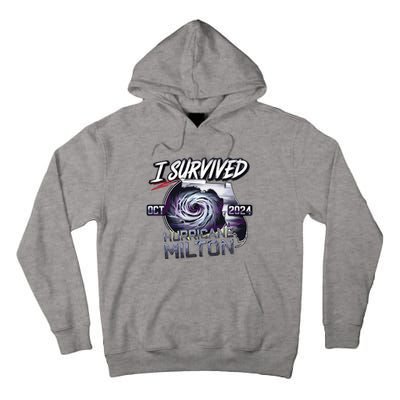 I Survived Hurricane Milton 2024 Tall Hoodie