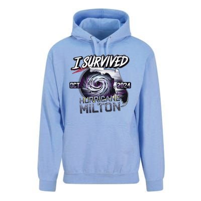 I Survived Hurricane Milton 2024 Unisex Surf Hoodie