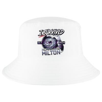 I Survived Hurricane Milton 2024 Cool Comfort Performance Bucket Hat