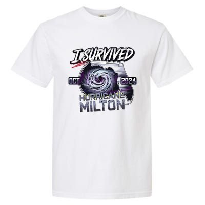 I Survived Hurricane Milton 2024 Garment-Dyed Heavyweight T-Shirt