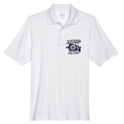 I Survived Hurricane Milton 2024 Men's Origin Performance Piqué Polo