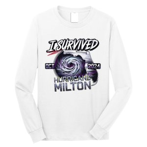 I Survived Hurricane Milton 2024 Long Sleeve Shirt