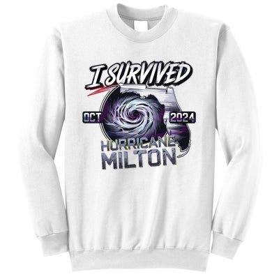 I Survived Hurricane Milton 2024 Sweatshirt