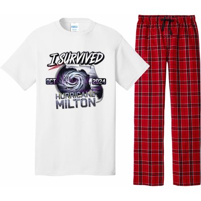 I Survived Hurricane Milton 2024 Pajama Set