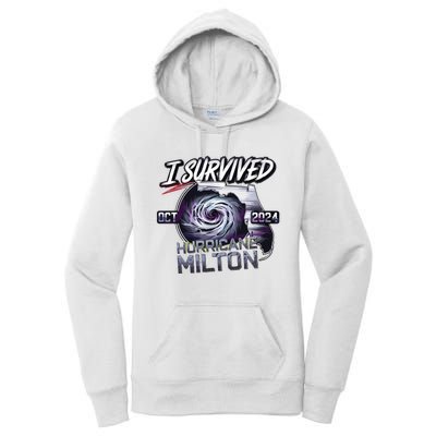 I Survived Hurricane Milton 2024 Women's Pullover Hoodie