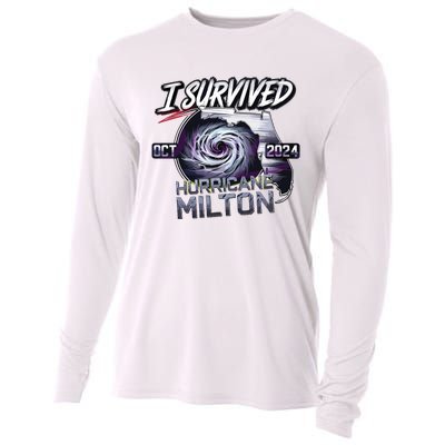 I Survived Hurricane Milton 2024 Cooling Performance Long Sleeve Crew